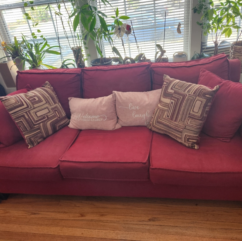 Living room set and dining set